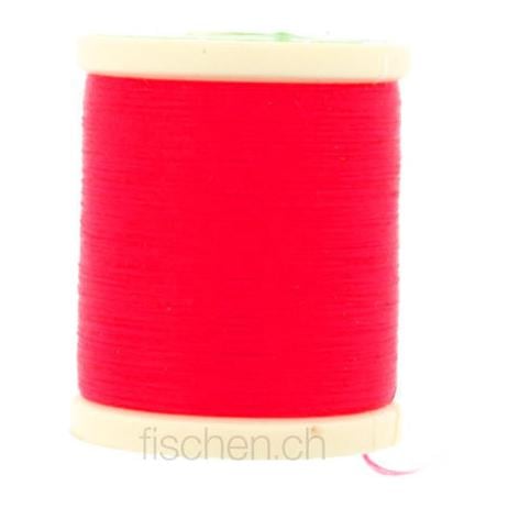 Image of Danville Flat Waxed Thread - Fl. Red - Bindefaden - Fluo Red - bei fischen.ch