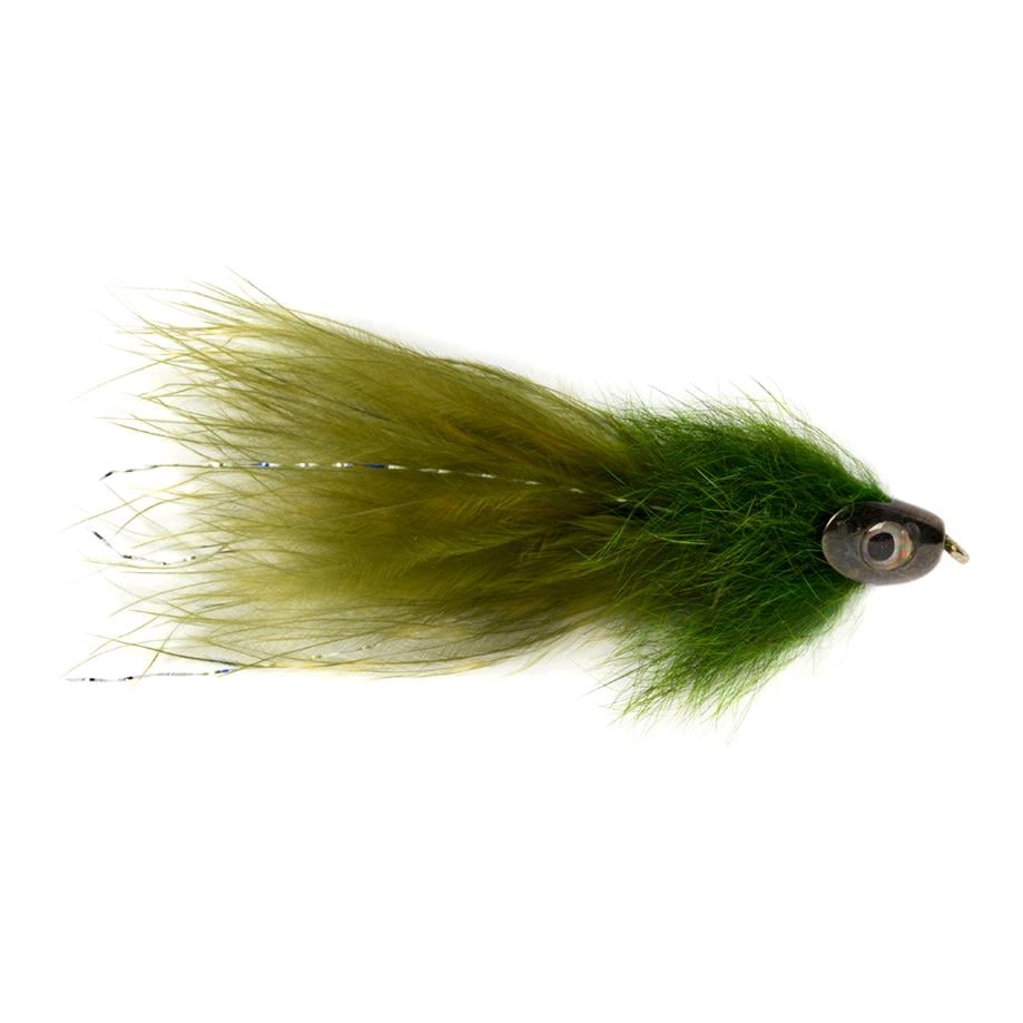 Image of Fulling Mill Ronan's Possum Streamer Green Machine - Streamer bei fischen.ch