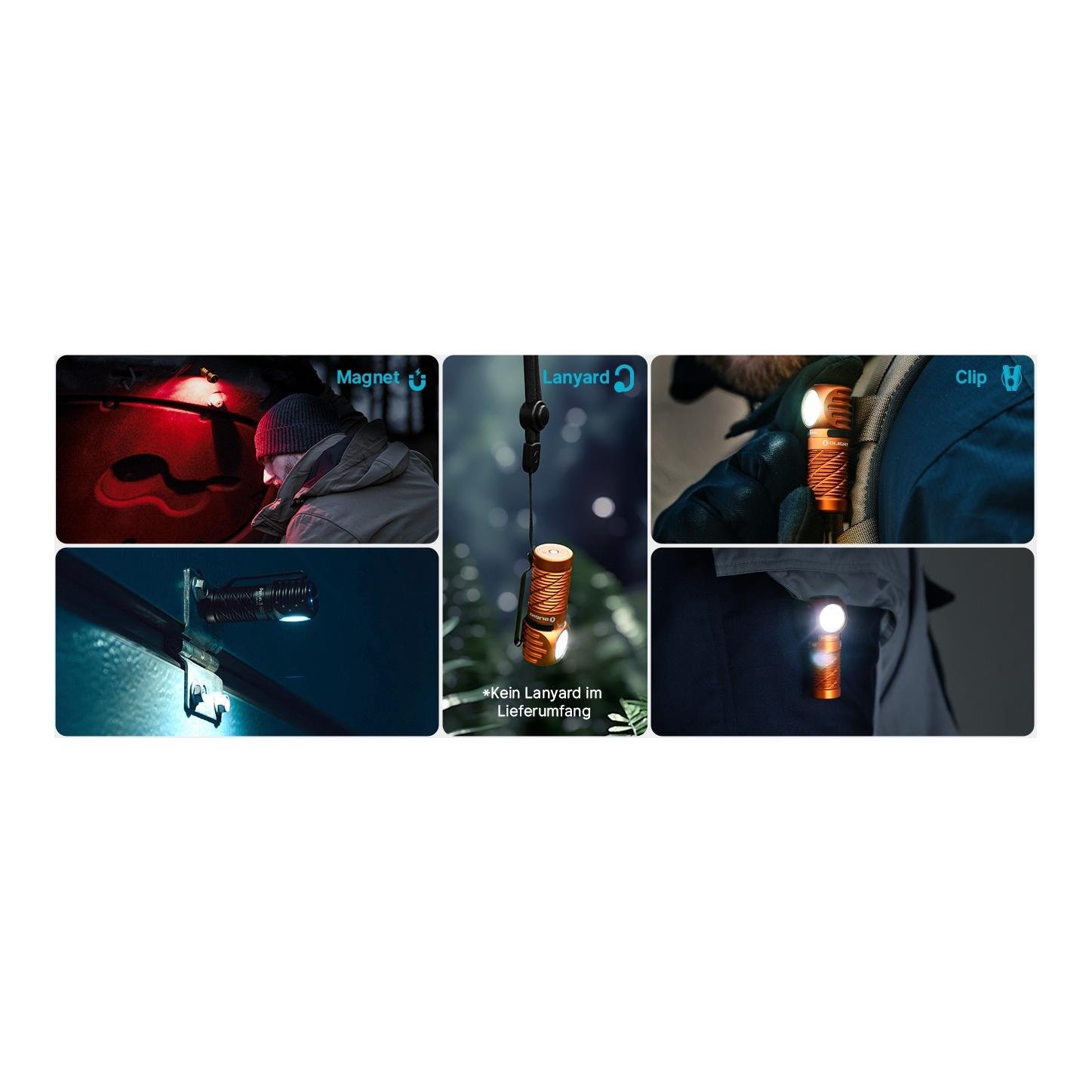 Perun 3 Mini - LED Stirnlampe