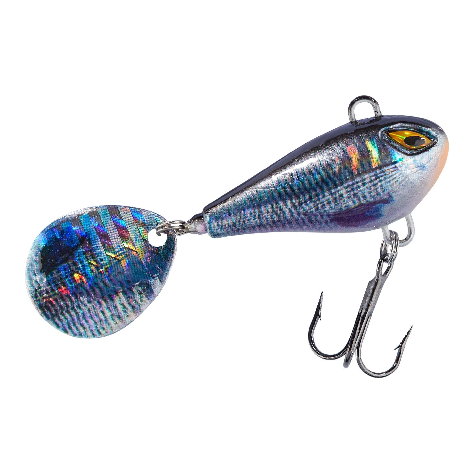 Image of Balzer Colonel Spin Buddy Evil Eye light Rotauge UV - Spinnerbait bei fischen.ch