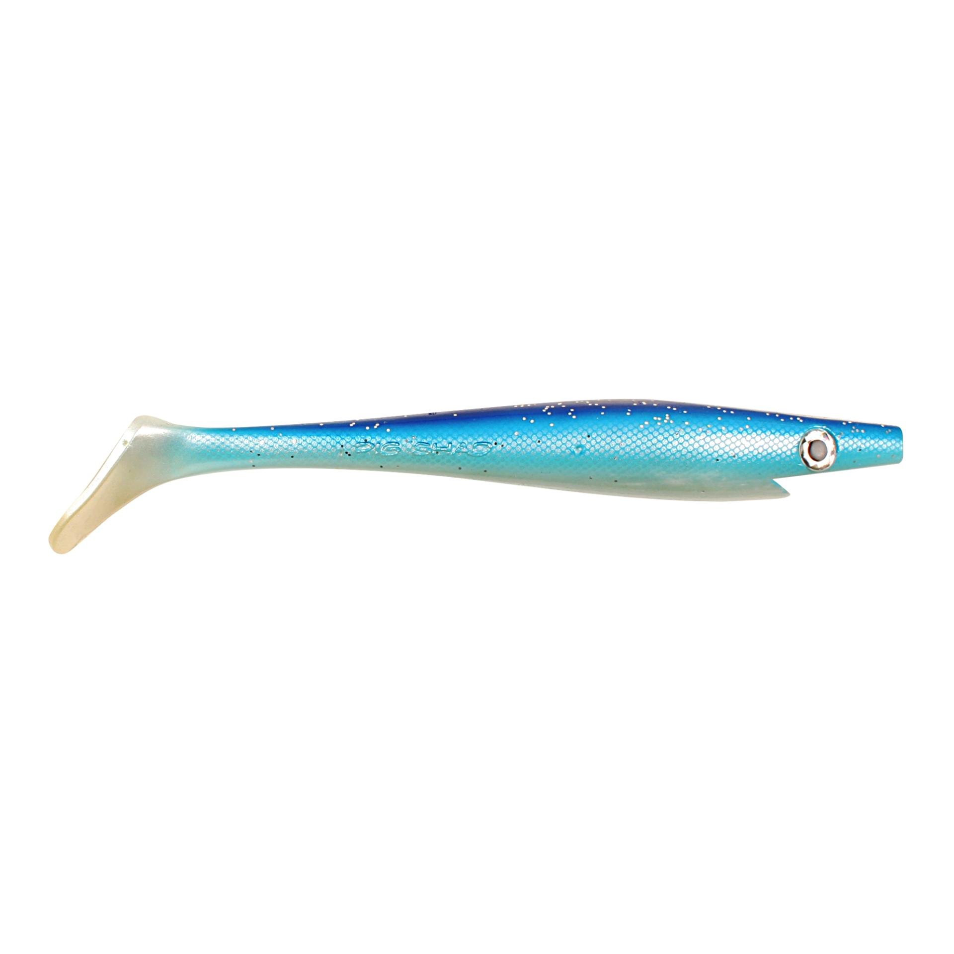 Strike Pro Pig Shad Jr Blue Pearl 2Stk. - Gummiköder