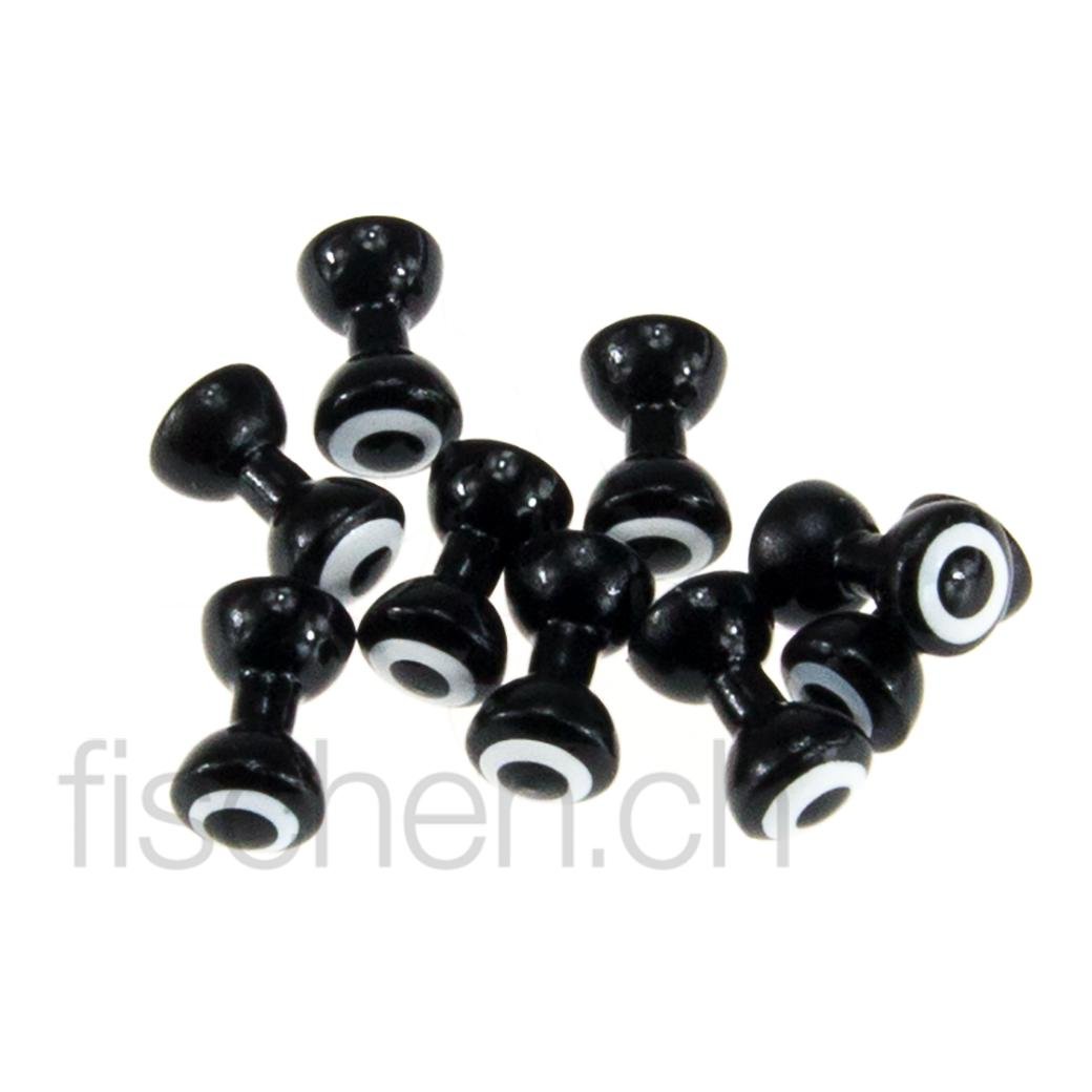 Double Pupil Brass Eyes - Black / White Black Pupil - Augen