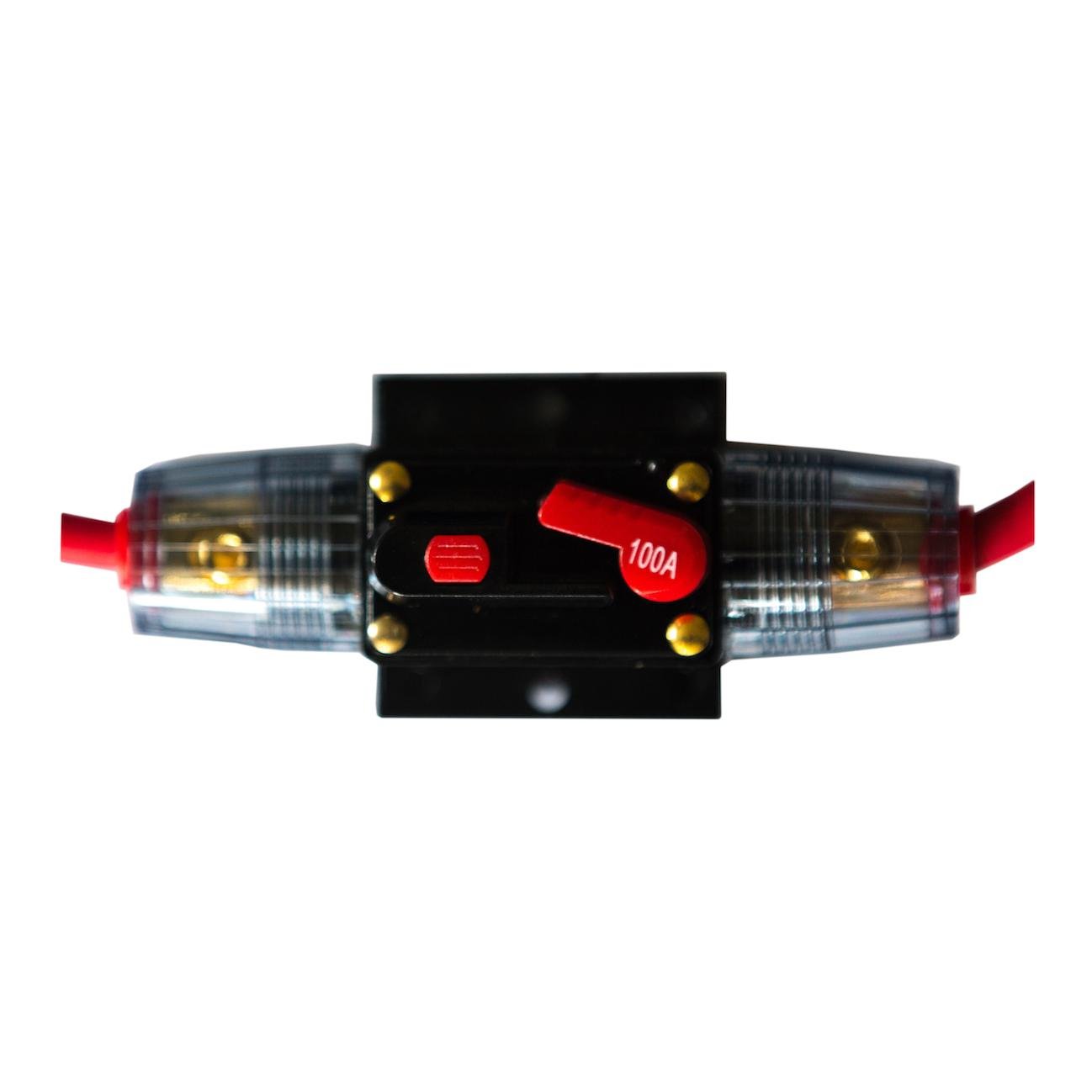 Quick Connect E-Motor 100A, Rücksetzbar - E-Motor Anschlusskabel inkl. 100A Sicherung