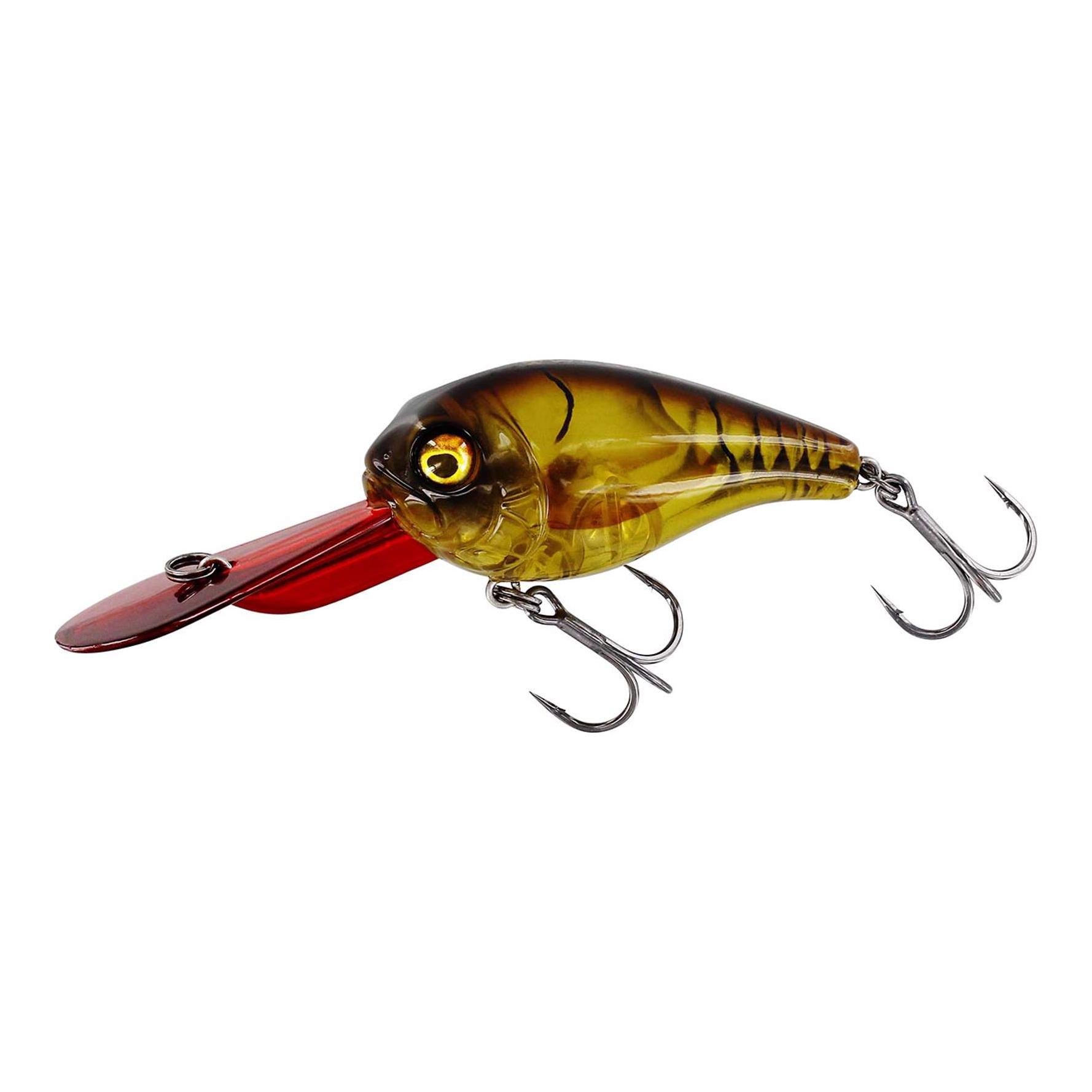 Westin MegaBite DR - Crankbait - Clear Brown Craw -