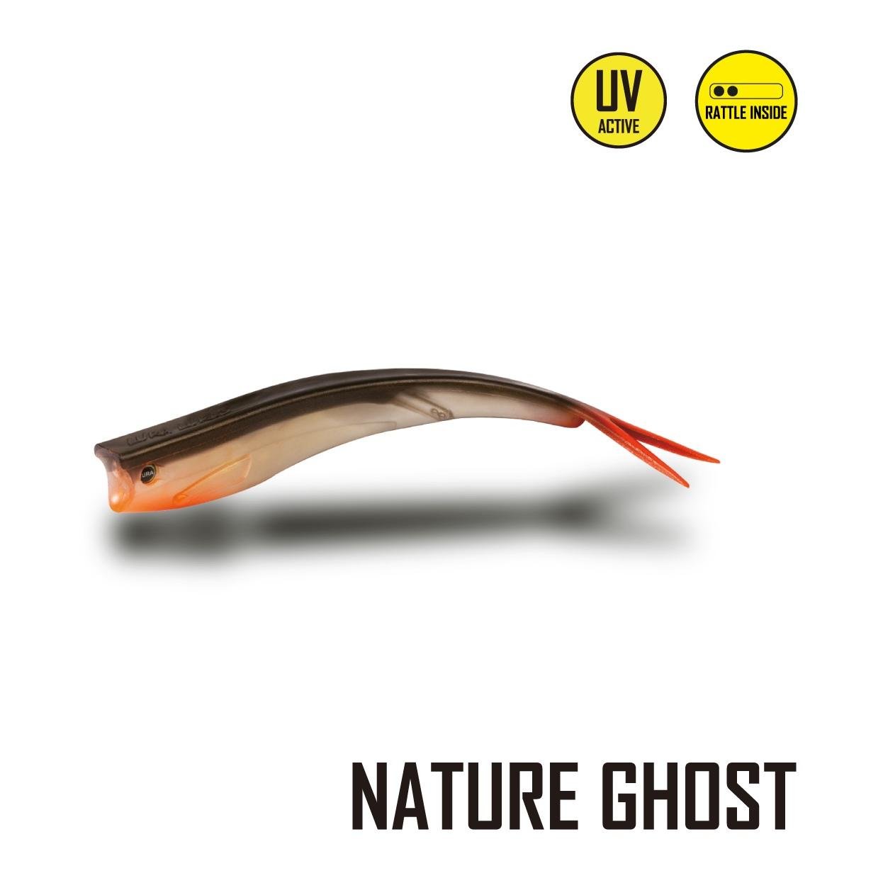 Image of Lura Lures Twix Shad Nature Ghost - Gummiköder bei fischen.ch