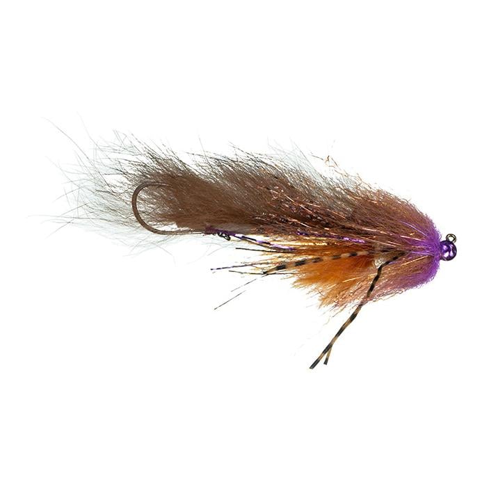 Image of Montana Fly Company Ishiwata's Super Snitch Brown/Purple - Streamer bei fischen.ch