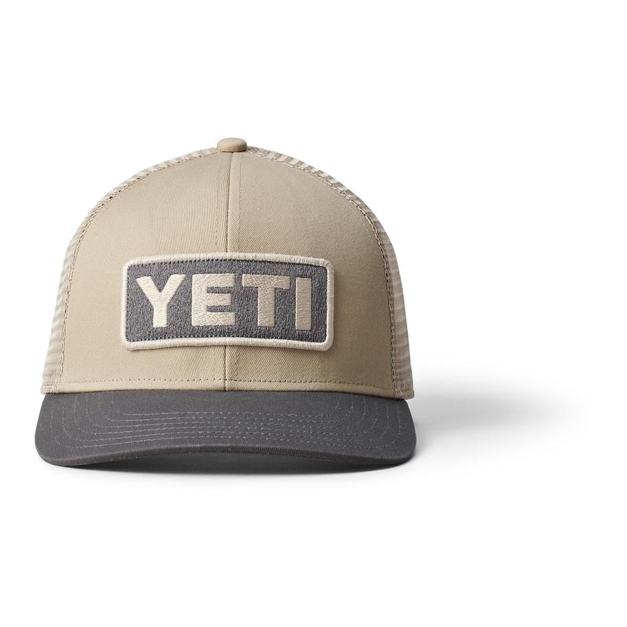 Image of YETI Mid-Pro Logo Badge Trucker Hat - Cap - Sharptail Taupe - bei fischen.ch