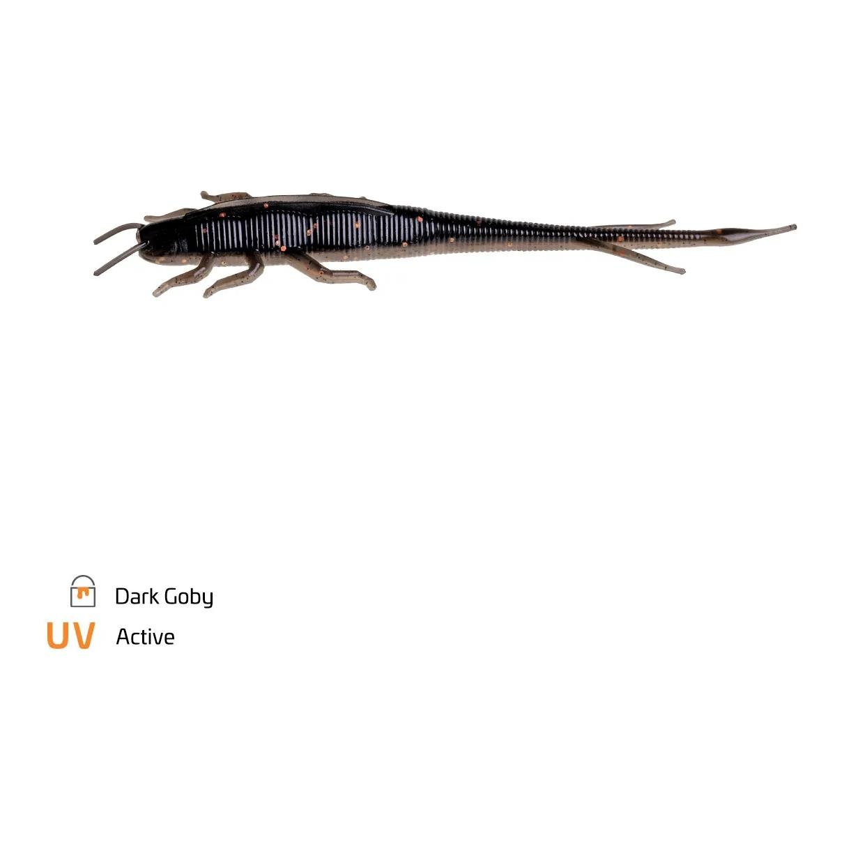Barsch Alarm BA Shaky Sneaker - Gummiköder - Dark Goby -