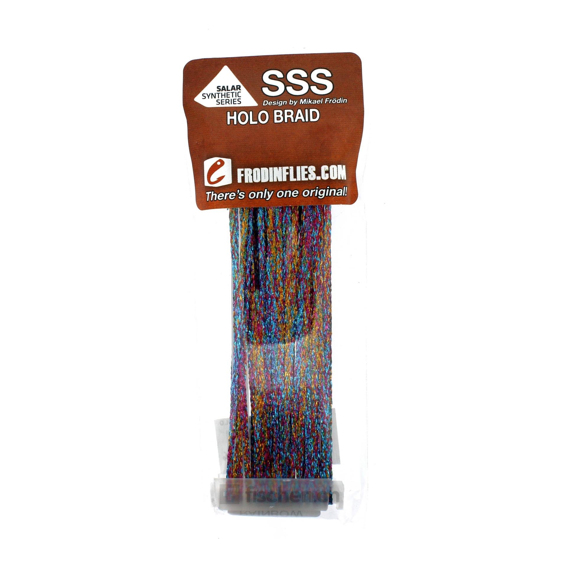 SSS Holo Braid - rainbow from hell