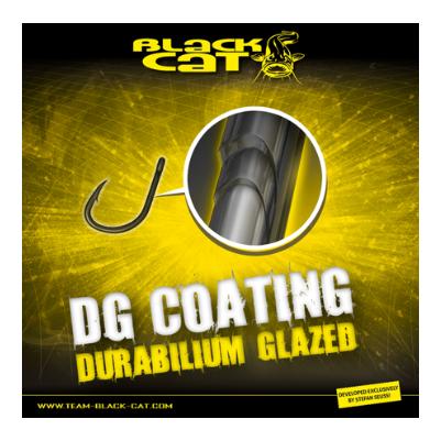 Black Cat Curved Point Treble Hook DG