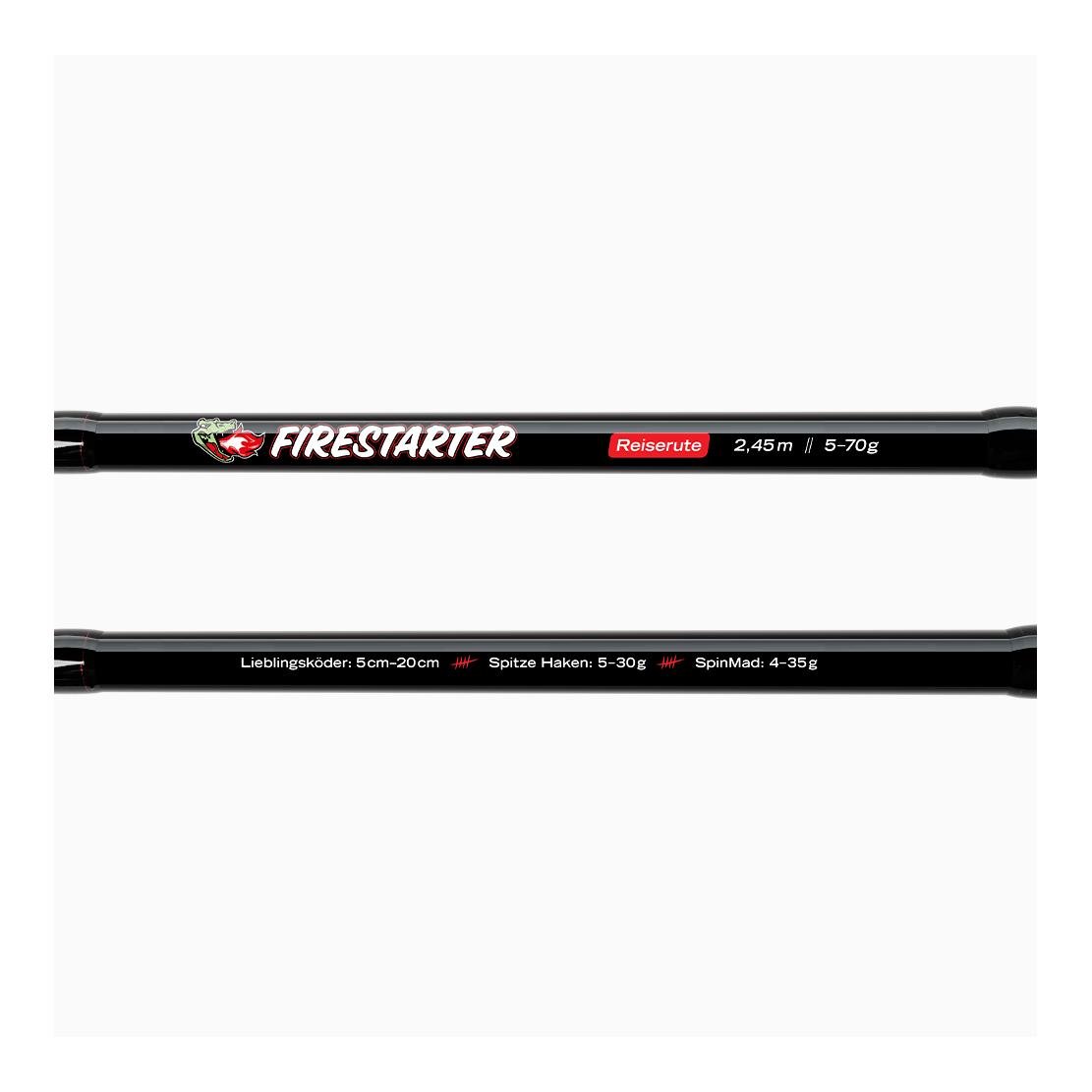 Firestarter Reiserute - Reiserute