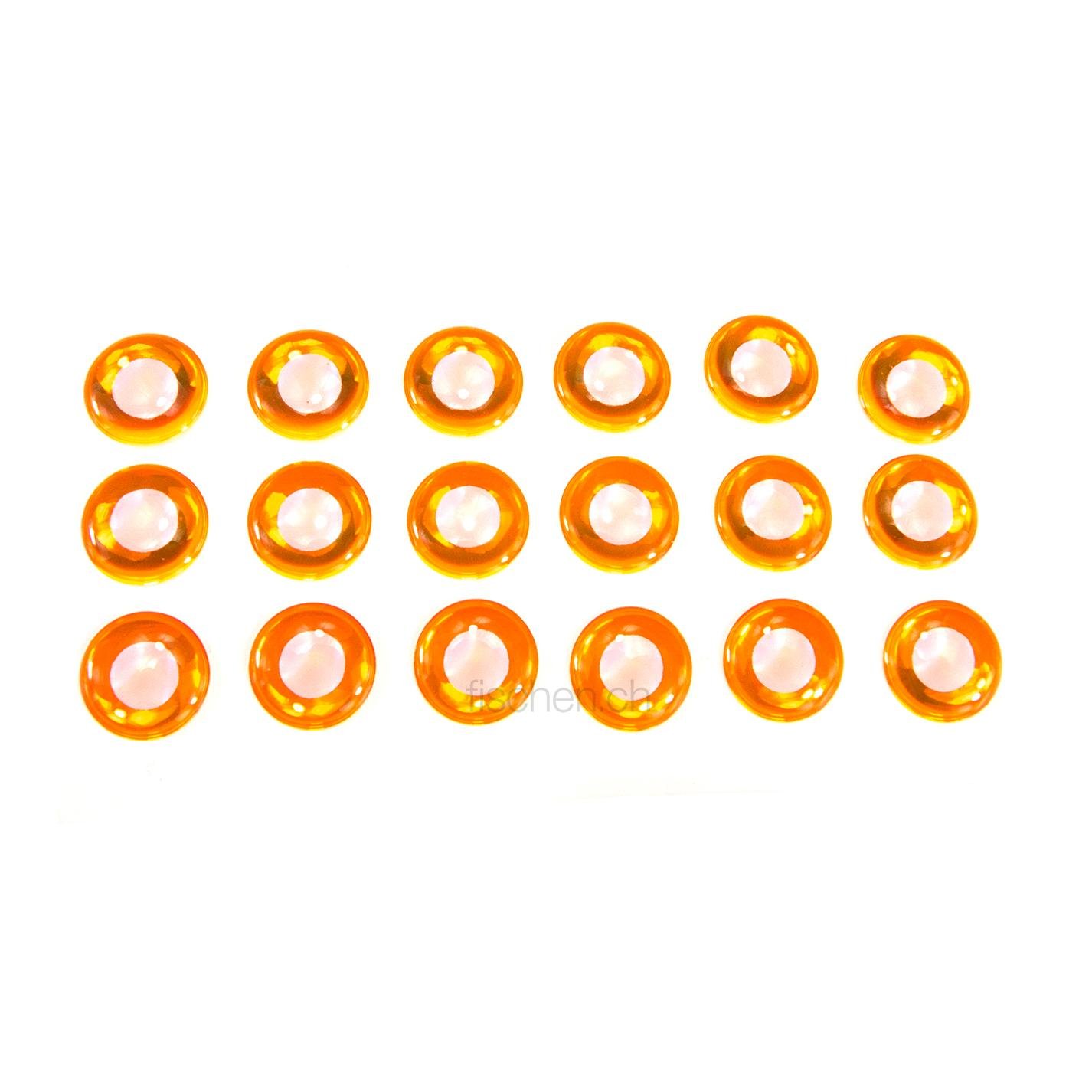 Bauer Epoxy Eyes - White/Orange - Yeux