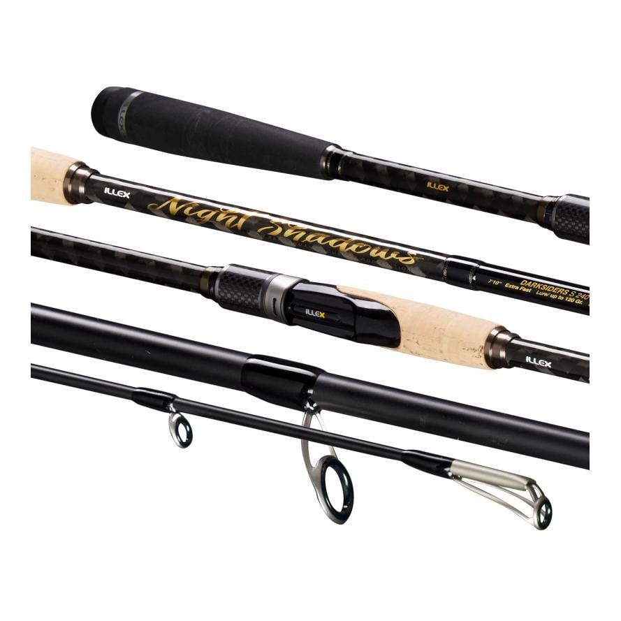 Image of Illex Night Shadows S 2402 XH Darksiders - Spinnrute bei fischen.ch