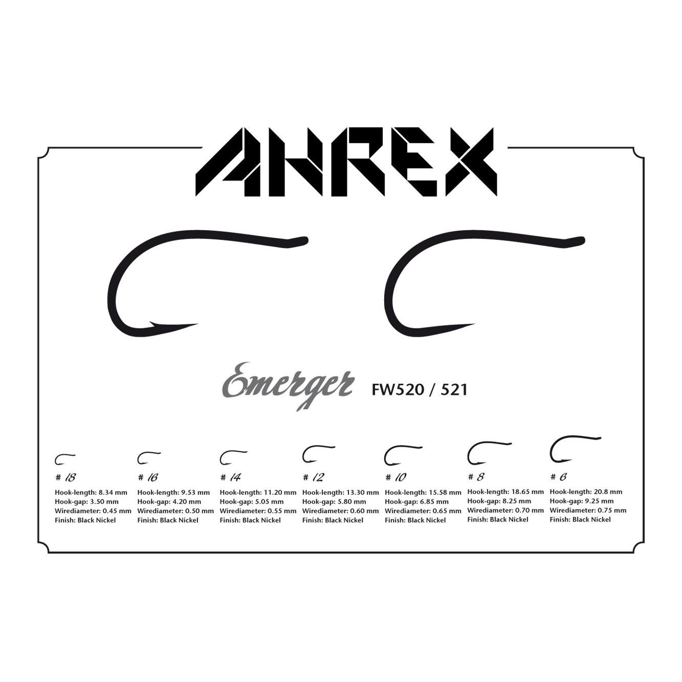 FW521 - Emerger - Fliegenhaken