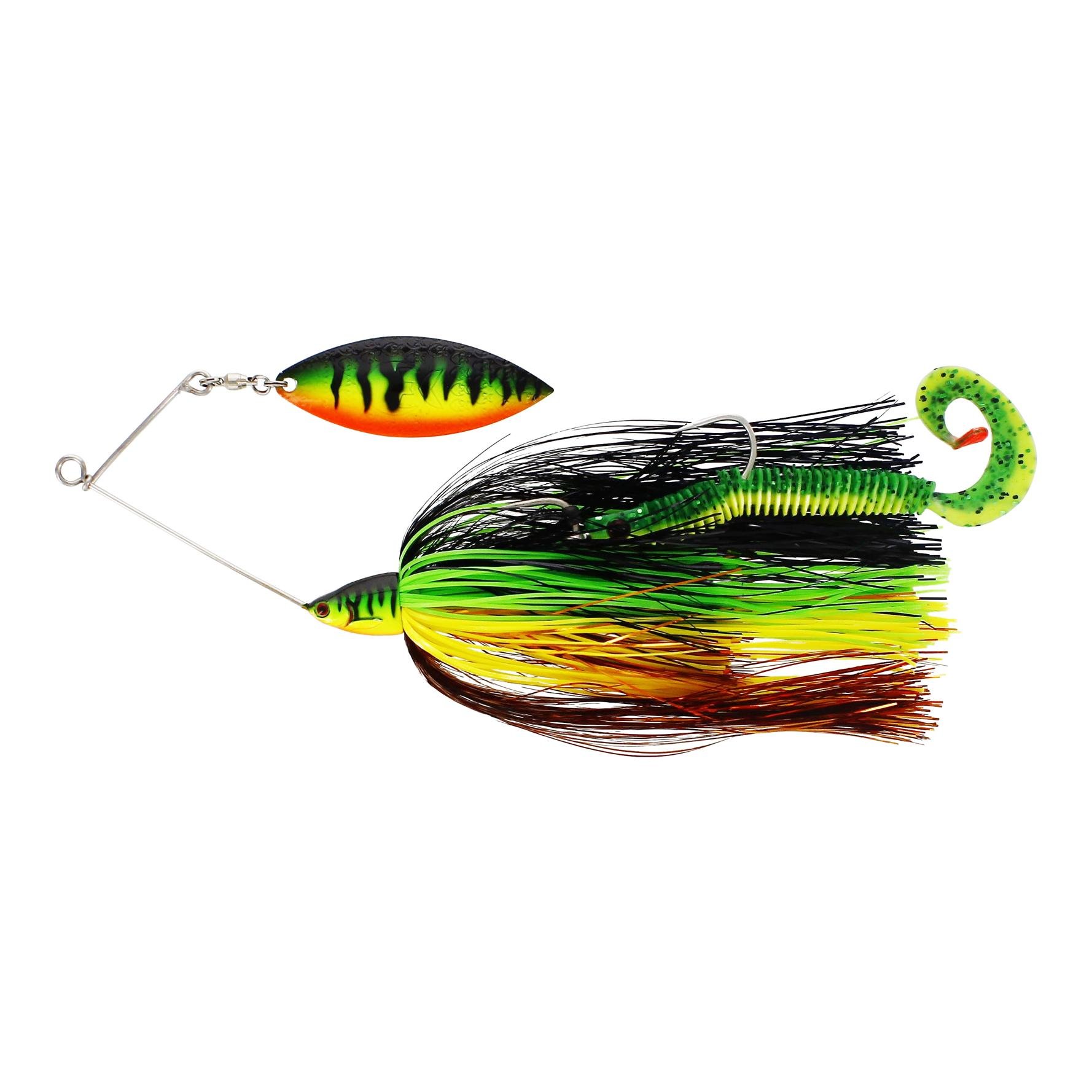 Image of Westin MonsterVibe Flash Firetiger Willow Blade - Spinnerbait bei fischen.ch