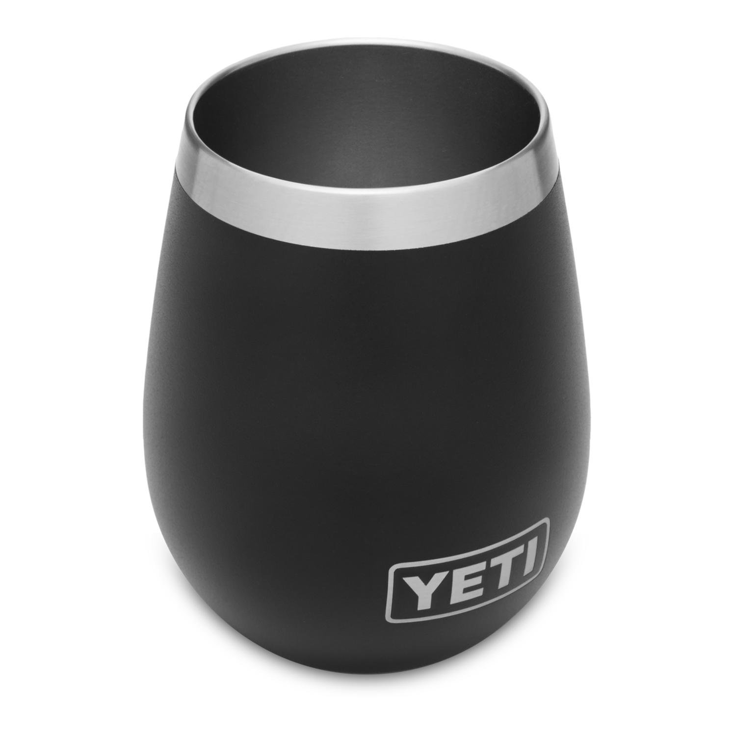 RAMBLER 10 OZ WINE TUMBLER Black - Trinkbecher