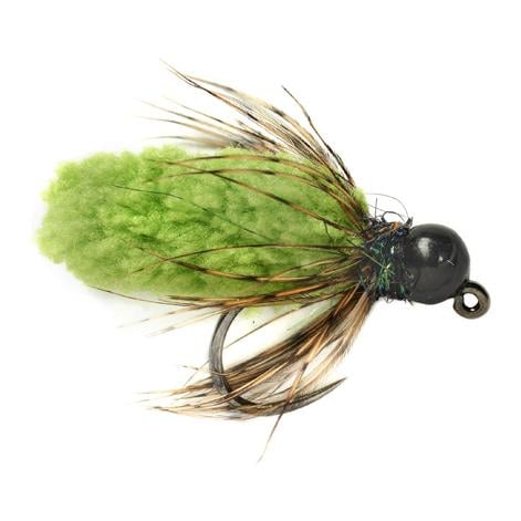 Image of Fulling Mill Mop Fly Chartreuse o.W. - Nymphe bei fischen.ch