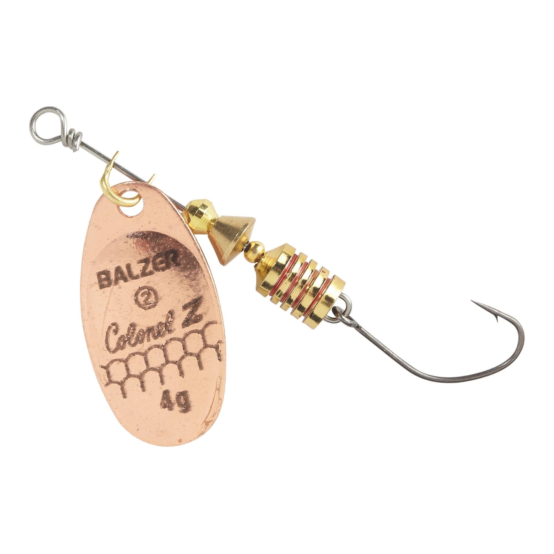 Balzer Colonel Z mit Einzelhaken Kupfer - Spinner
