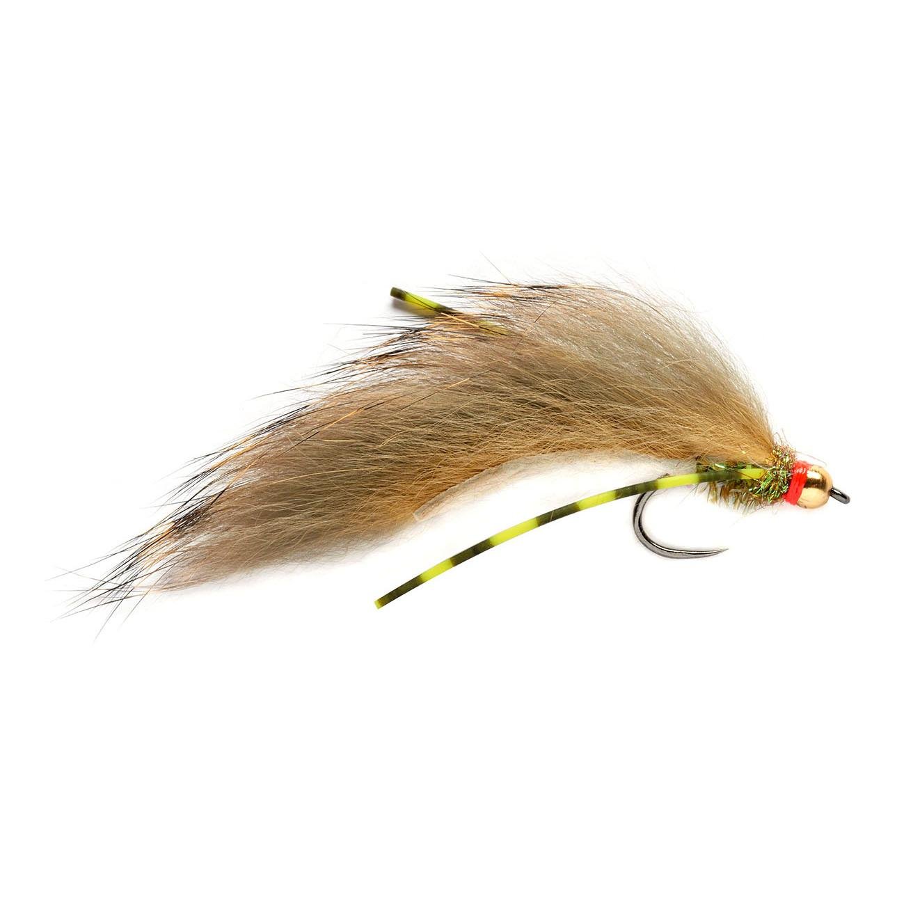 Fulling Mill Flexi Olive Zonker o.W. - Streamer