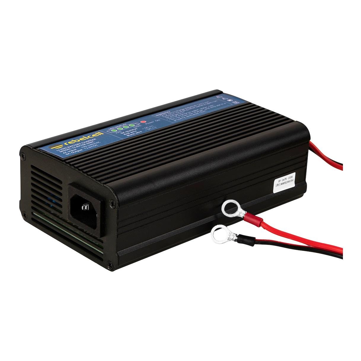 Rebelcell Ladegerät 12.6V10A - NMC Ladegerät für Li-Ion Batterien