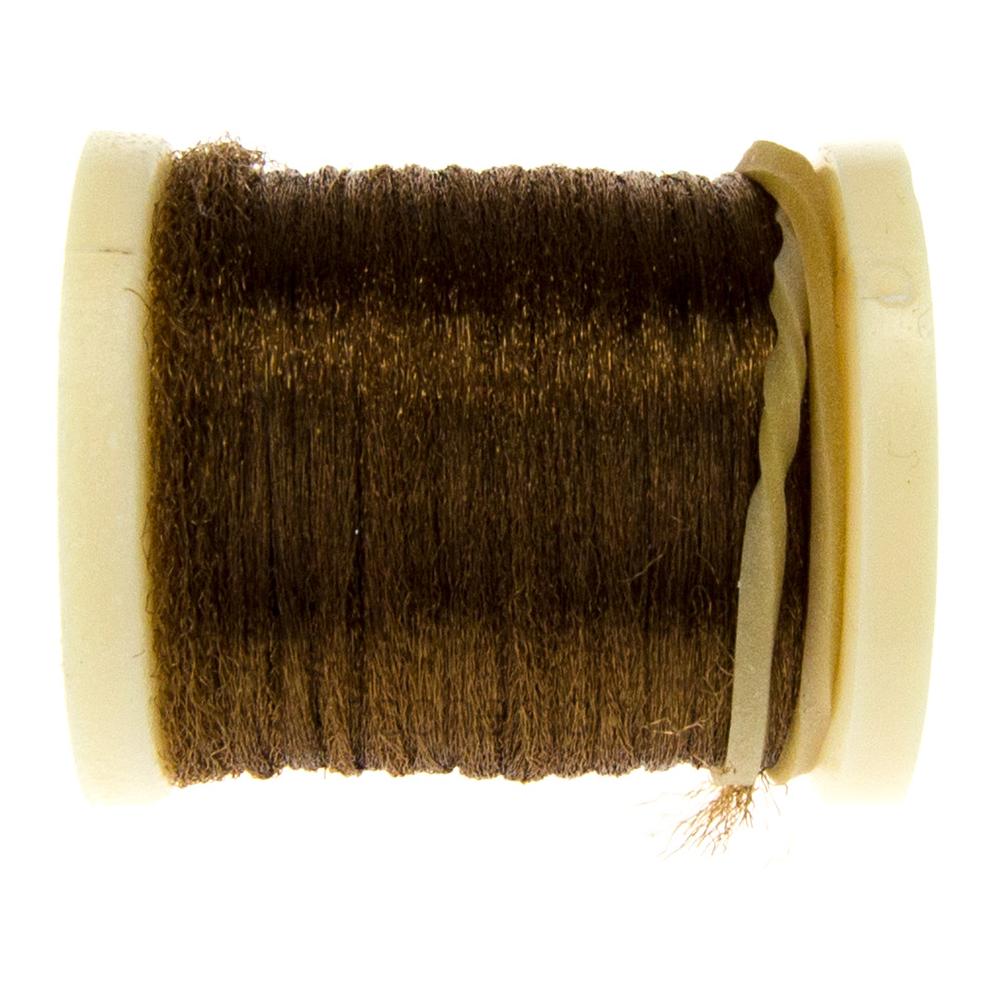 Hareline Dubbin Antron Yarn - Lt. Brown - Light Brown -