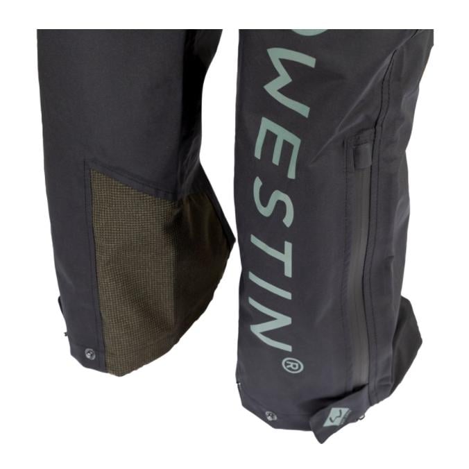 W6 Rain Pants Steel Black - Regenhose