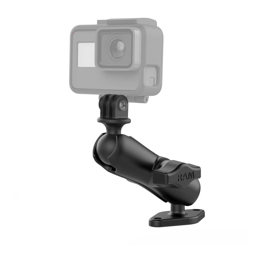 RAM Mounts Support pour caméra d'action avec plaque