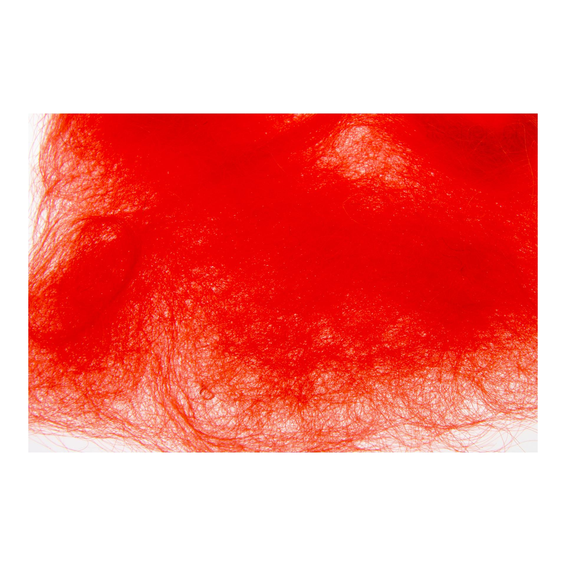 Wapsi Angora Goat Dub - Fl. Fire Orange - Dubbing