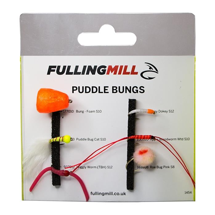 Image of Fulling Mill Puddle Bungs Selection - Fliegen-Set 6 Stk. bei fischen.ch