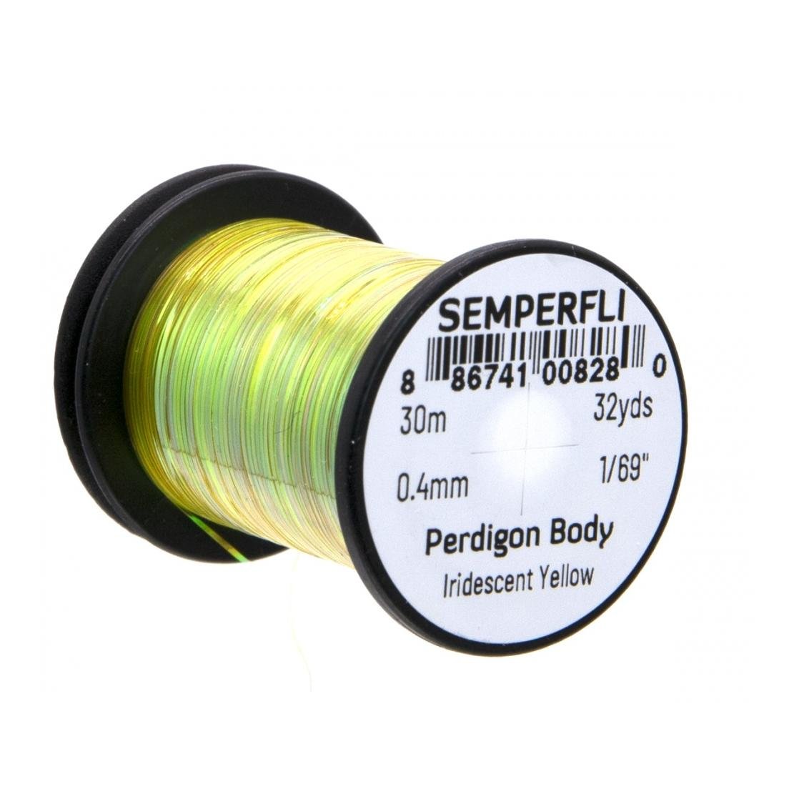 Image of Semperfli Perdigon Body Iridescent Yellow bei fischen.ch