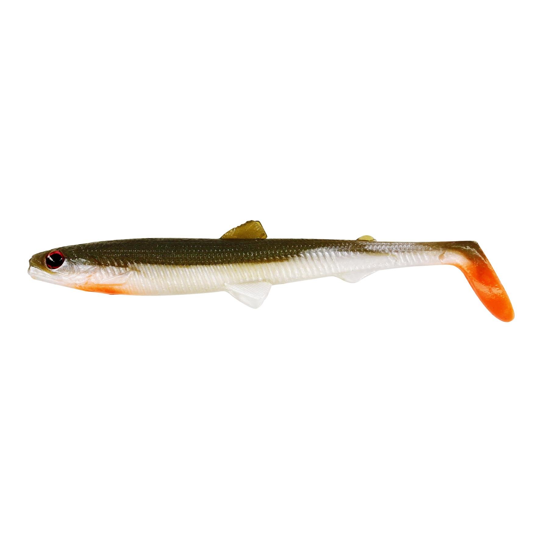Westin Bullteez Shadtail Bass Orange - Gummiköder