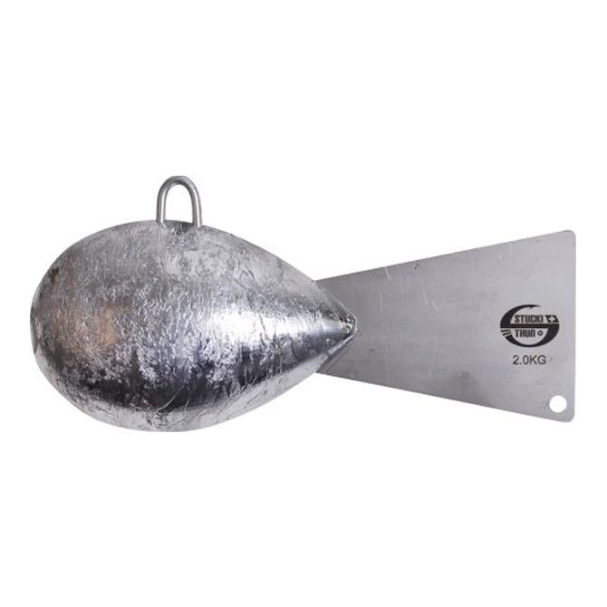 Tiefsee-Gewicht Fischform Zink