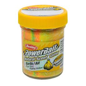 Image of Berkley Powerbait Natural Scent garlic rainbow - Forellenteig bei fischen.ch