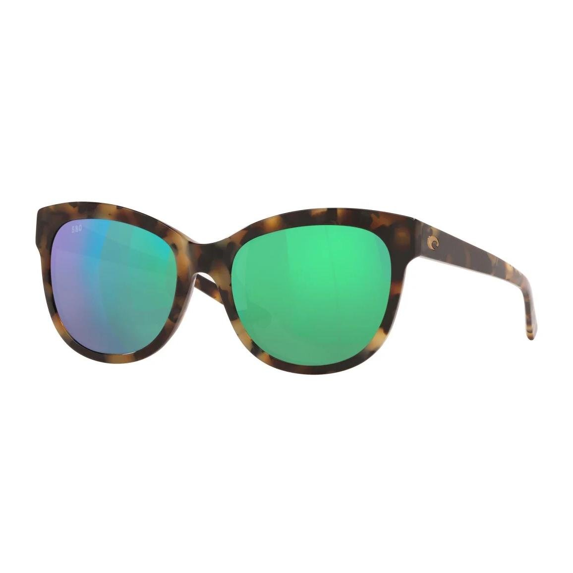 Costa Bimini Vintage Tortoise - Polarisationsbrille - Green Mirror -
