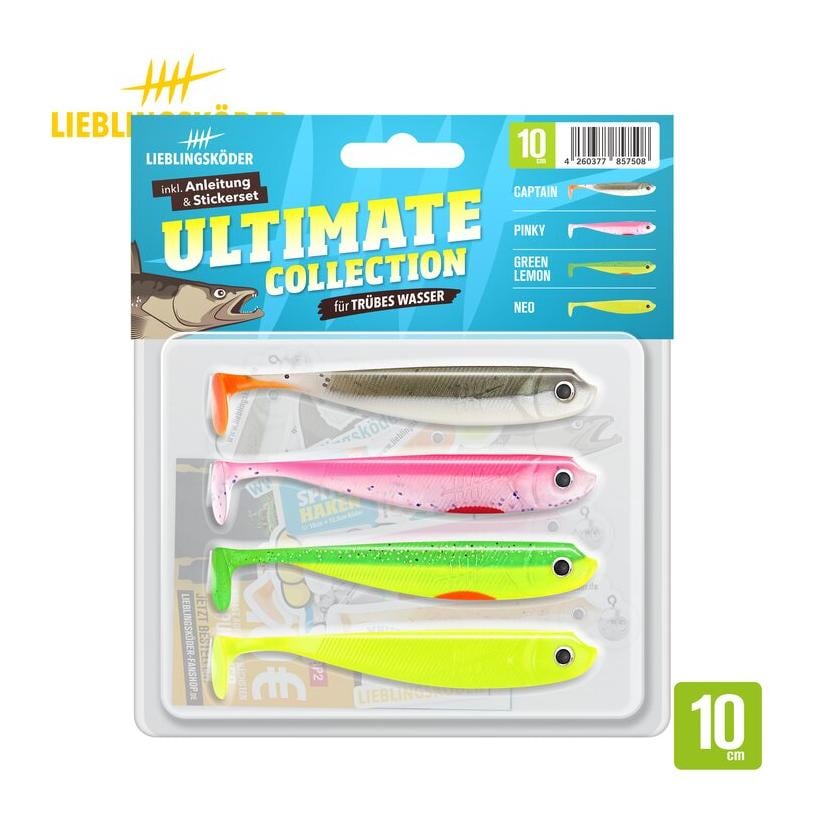 Ultimate Collection trübes Wasser - Gummiköder-Set