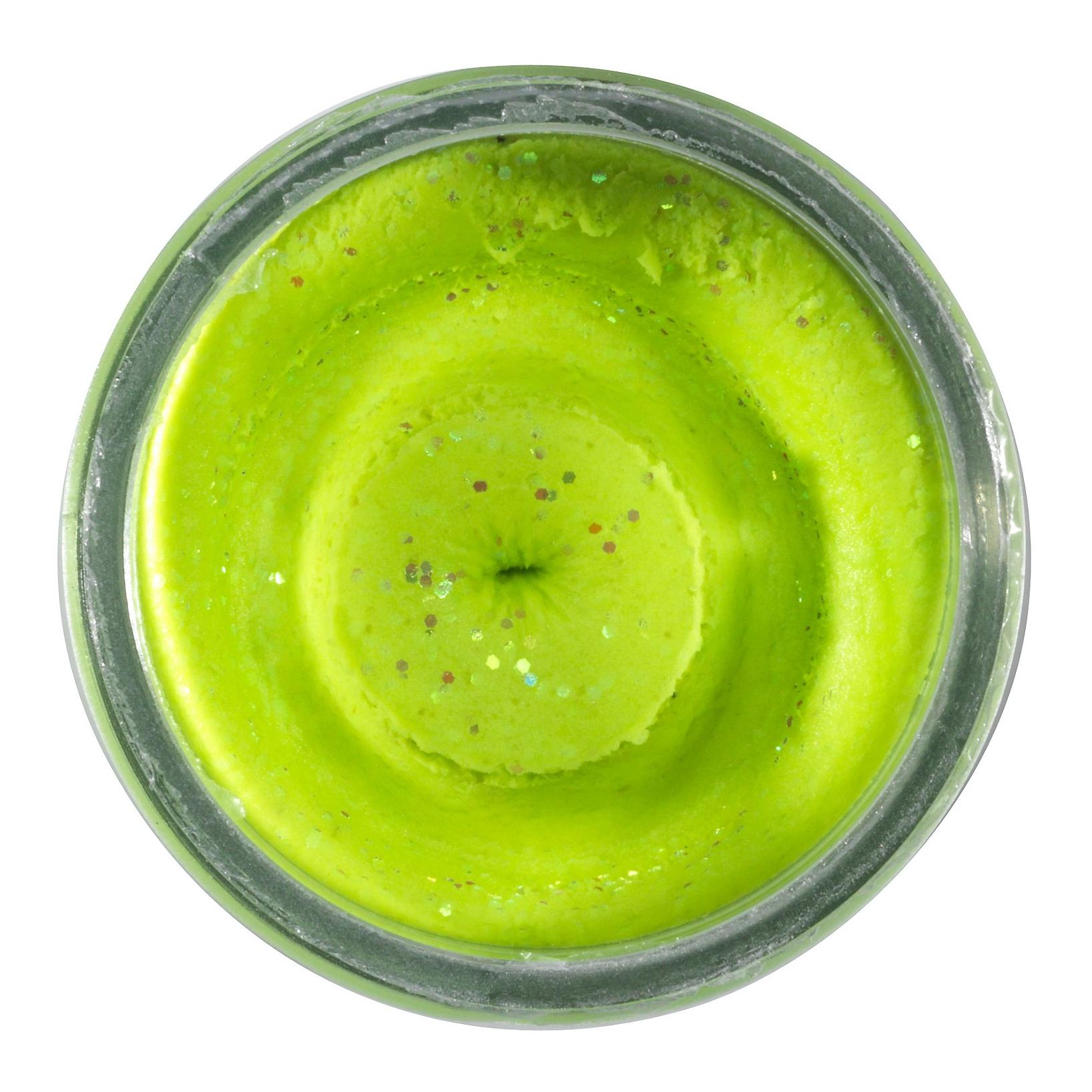 Image of Berkley Powerbait Natural Scent Chartreuse Glitter - Forellenteig bei fischen.ch