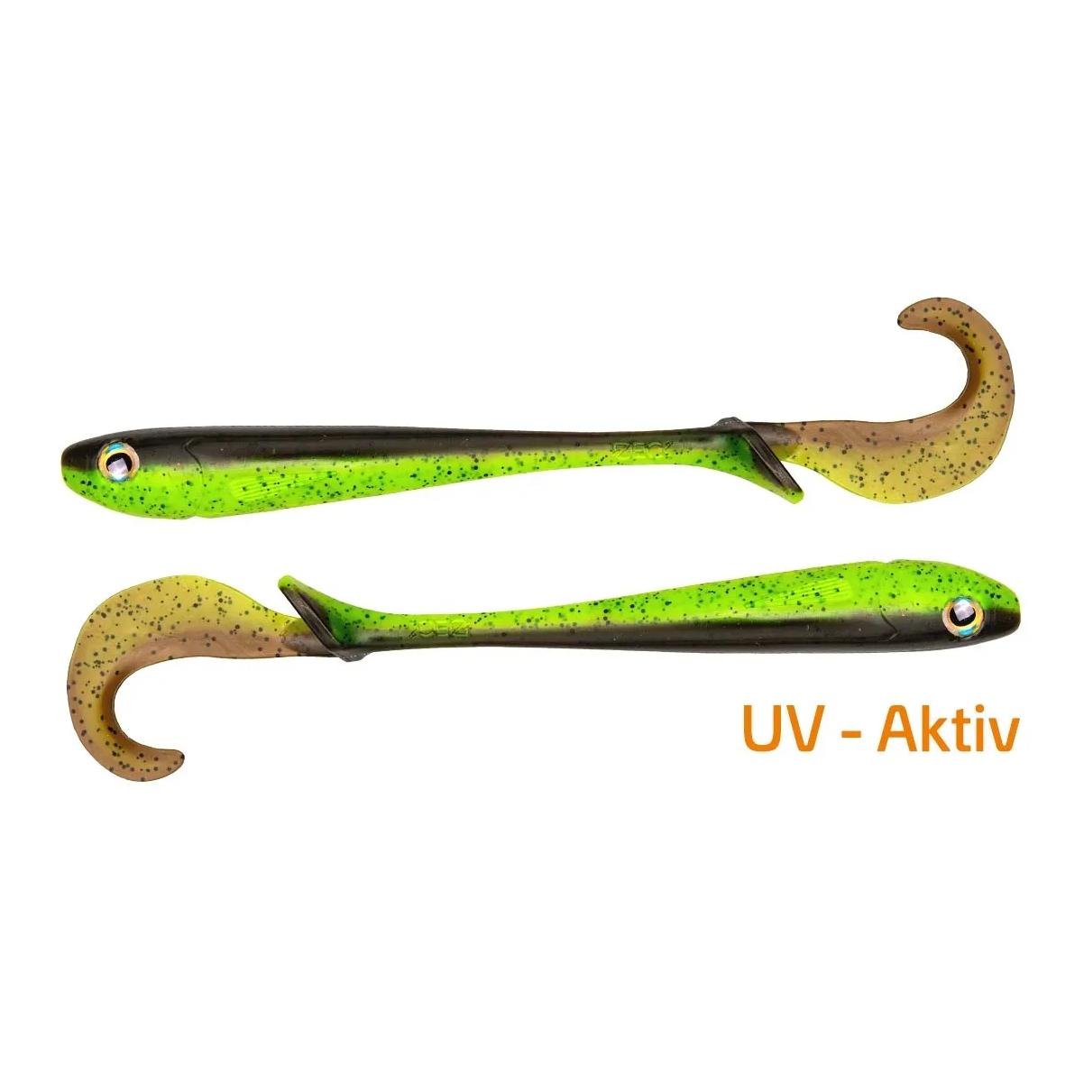 Zeck Baby Butcher - Gummiköder - Moor Kiwi -