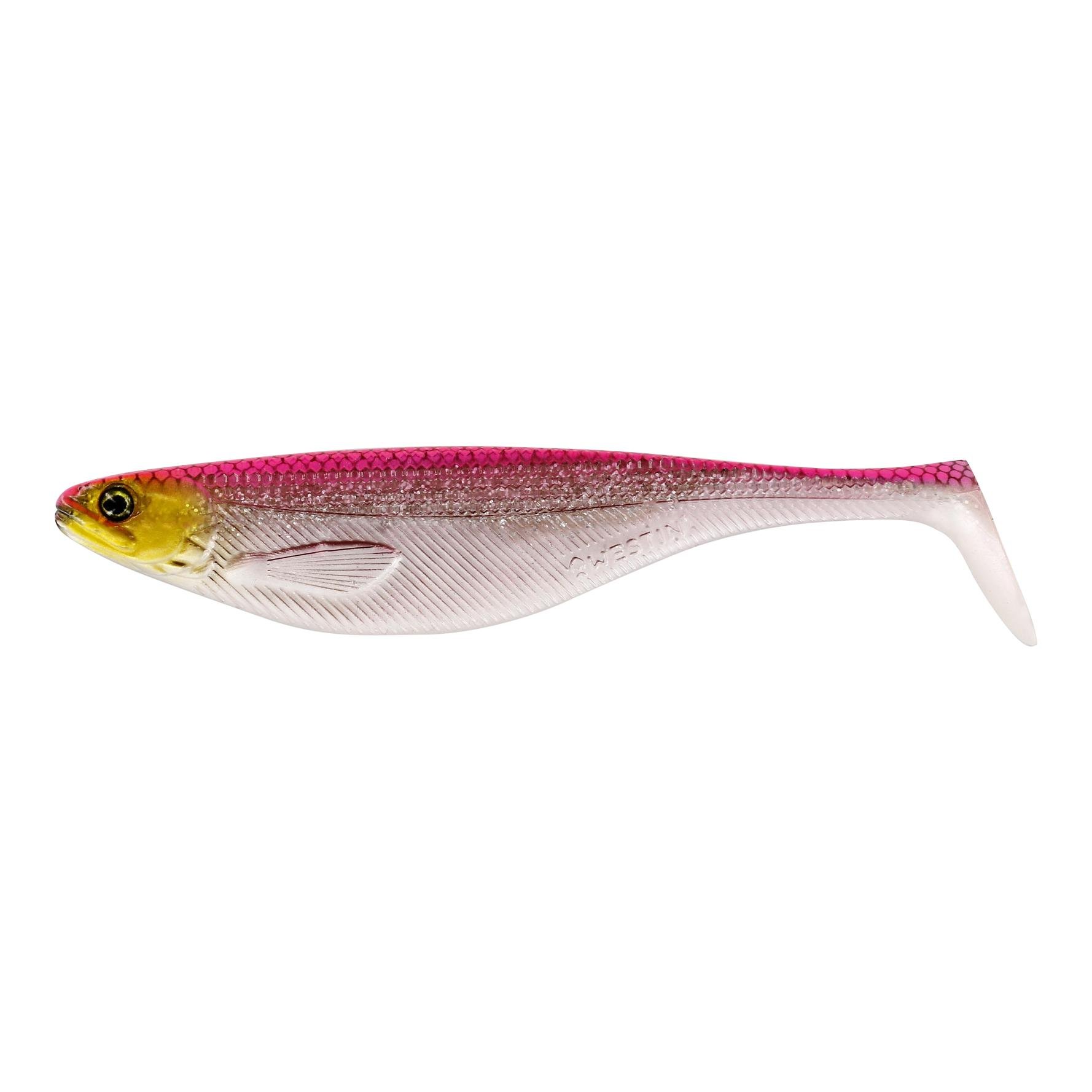 Image of Westin Shad Teez Pink Headlight - Gummiköder bei fischen.ch