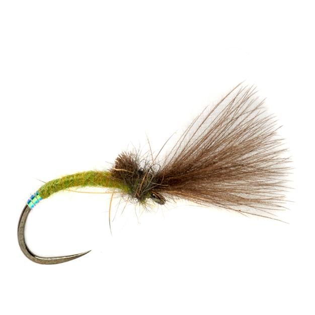 Image of Fulling Mill Procter's Pearly Butt Olive Emerger o.W. - Trockenfliege bei fischen.ch