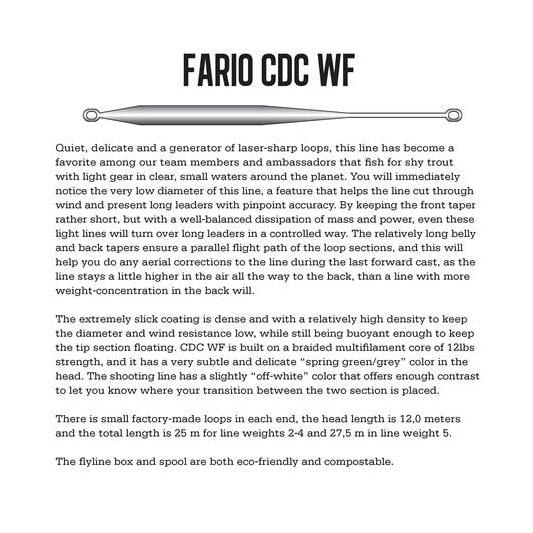 Fario CDC WF/F - Fliegenschnur