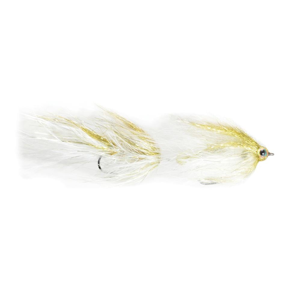 Image of Fulling Mill Mongrel Meat - White - Streamer bei fischen.ch