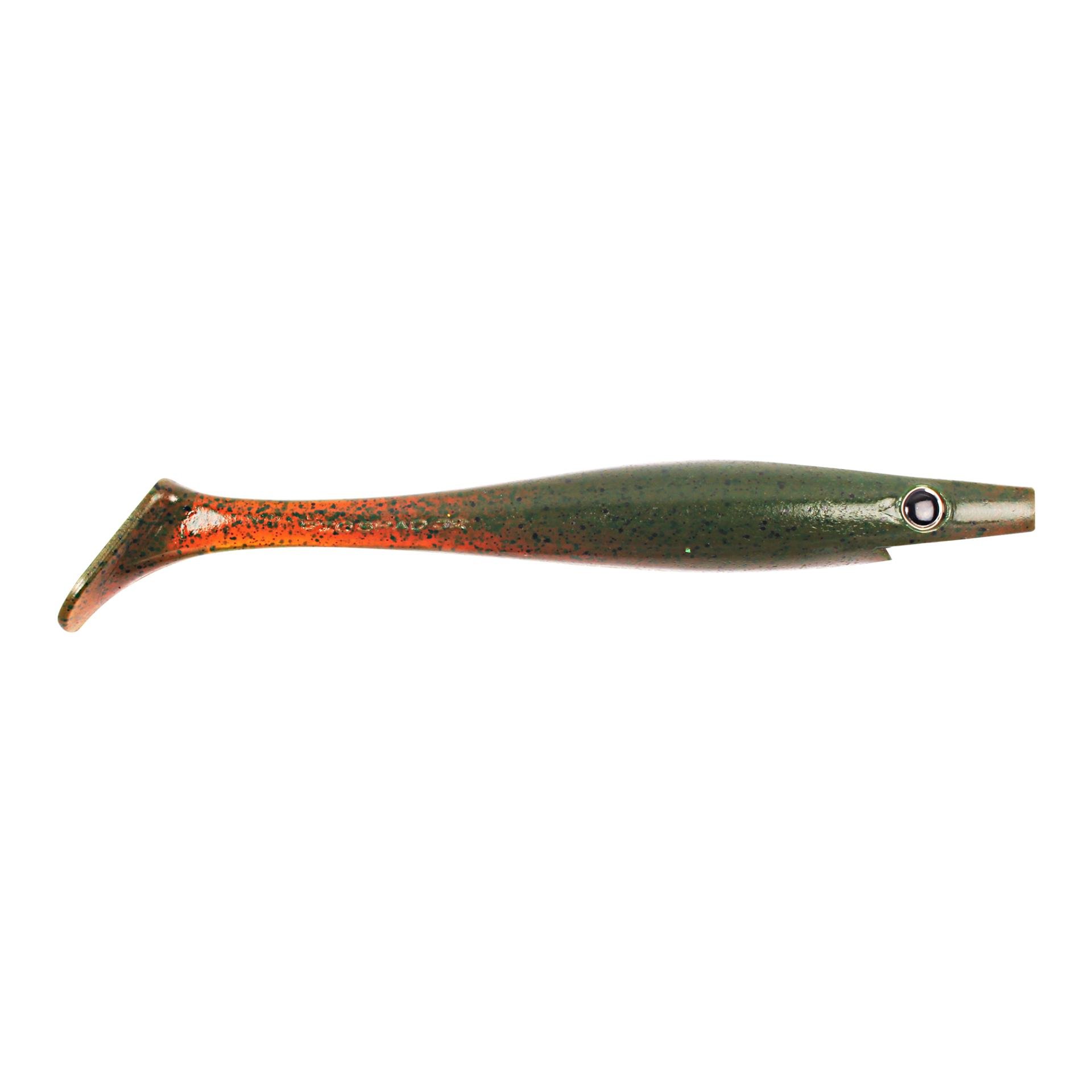Strike Pro Pig Shad Jr Motoroil Pepper 2Stk. - Gummiköder