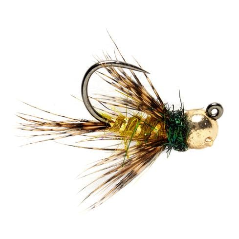 Image of Fulling Mill Roza’s Hackled Olive o.W. - Nymphe bei fischen.ch