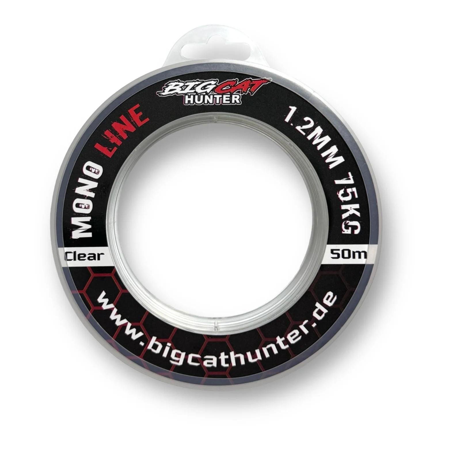 Mono Line 1,2mm Vorfachschnur Welsangeln