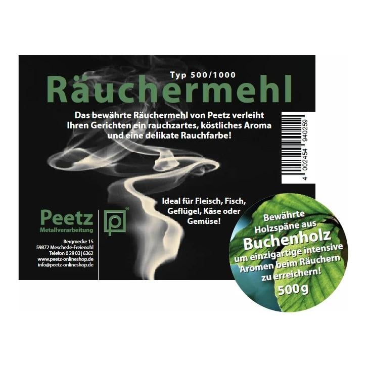 Peetz Räuchermehl Buche