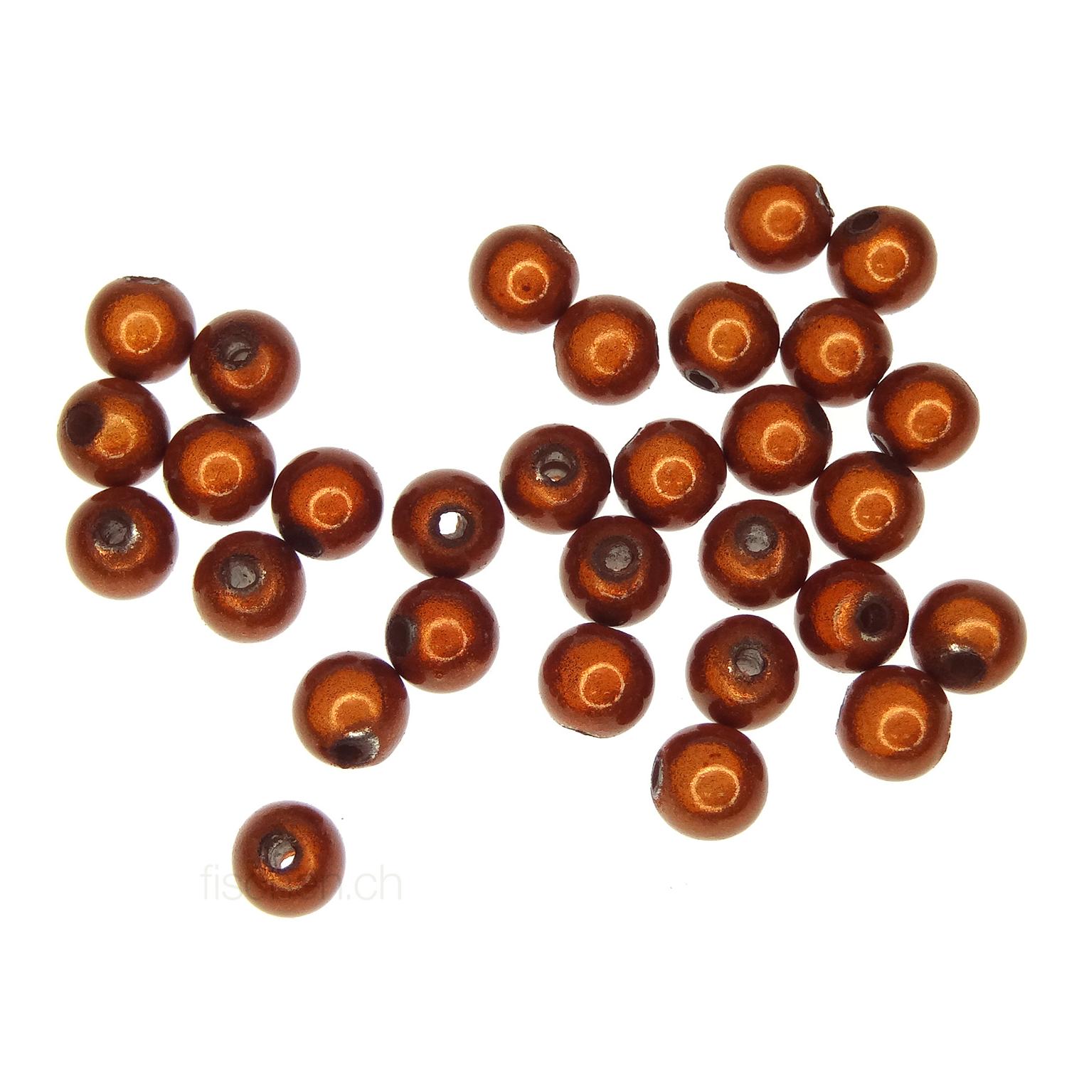 Hareline Dubbin 3D Beads - Brown