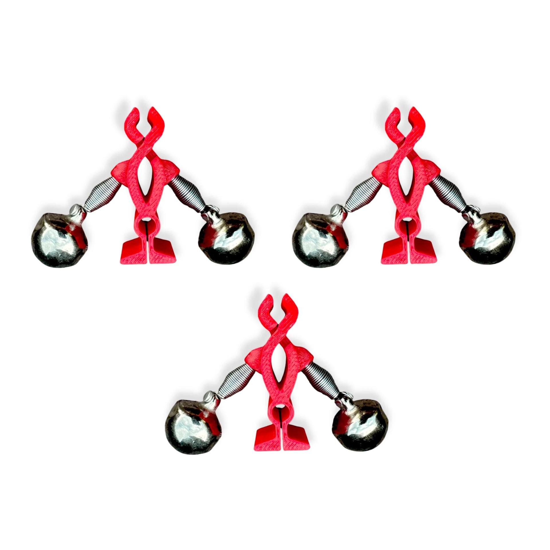 Cat Bells Red Wallerglocken 3er Pack Limited Edition