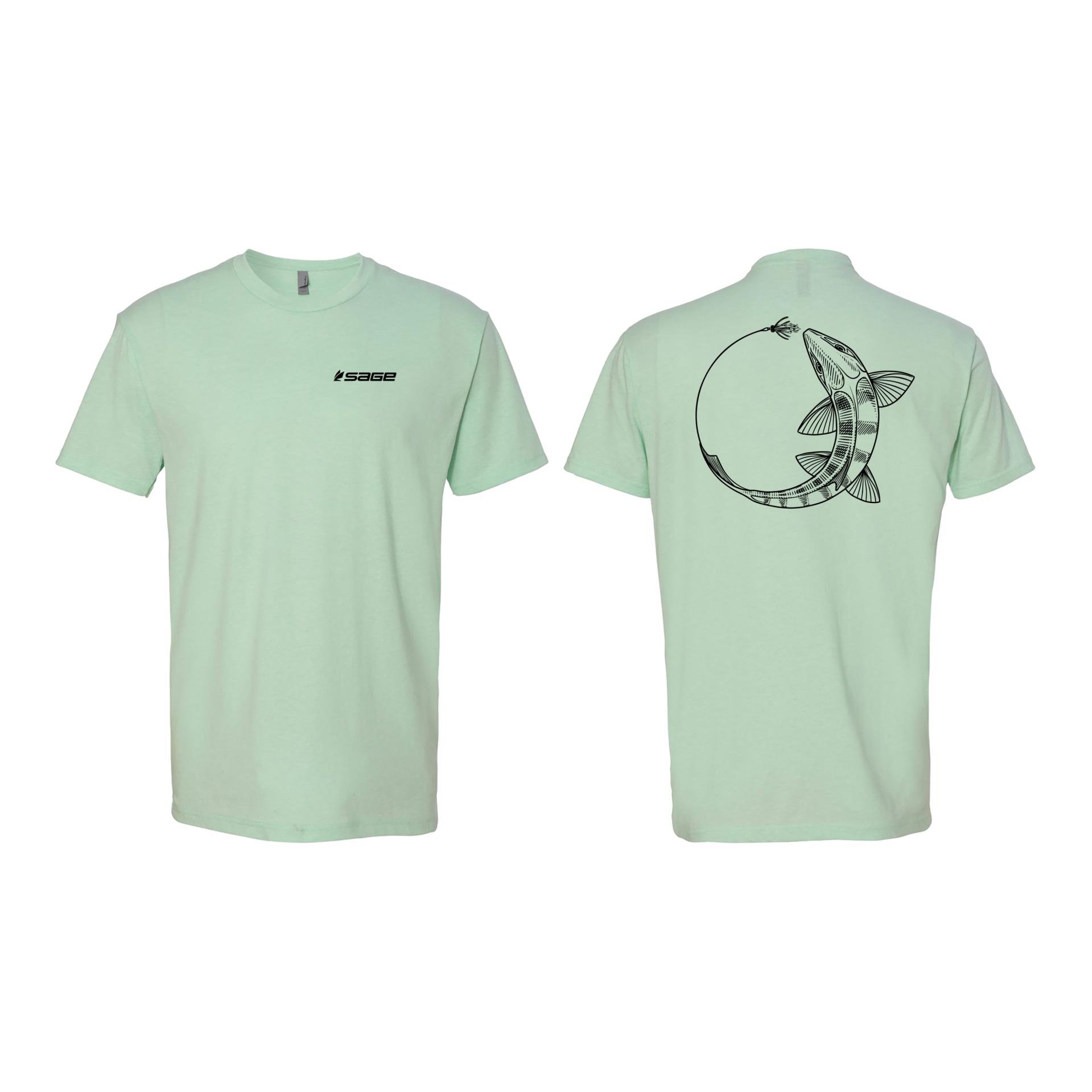 Sage Chase Tee Bonefish Mint – T-shirt