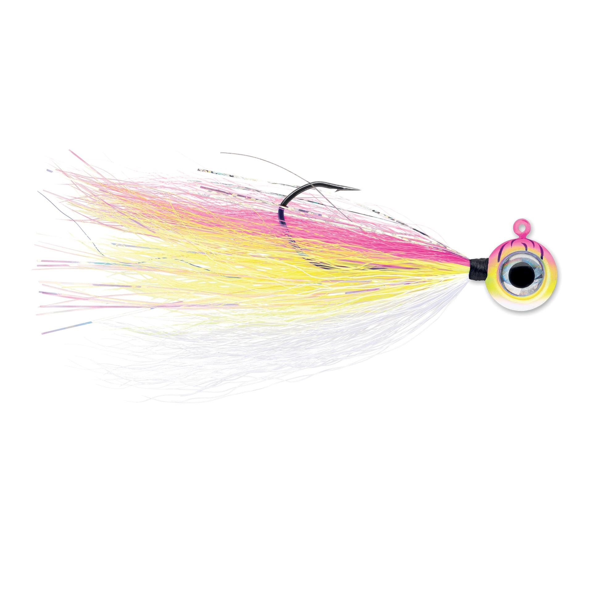 VMC 7158 Moontail Jig - Jigköpfe - Pink Fire UV -