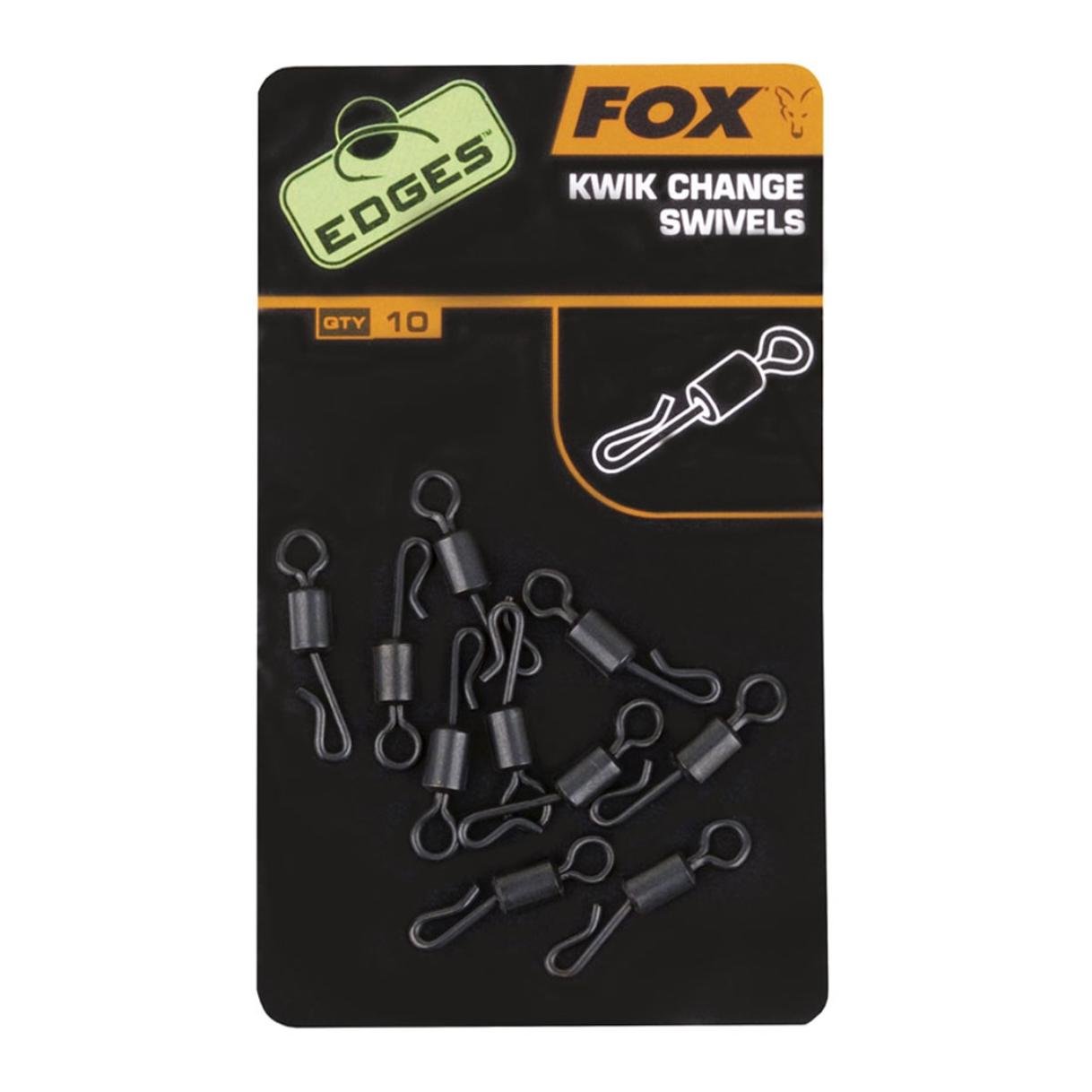 Image of FOX Rage Edges Kwik Change Swivel - Wirbel bei fischen.ch